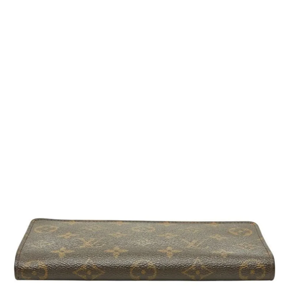 Louis Vuitton Monogram Zippy Long Wallet